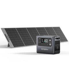 AFERIY P210 2400W Solar Generator Kit