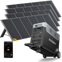AFERIY P310 3600W Solar Generator Kit