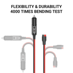 AFERIY ACC Charging Cable 1M for Portable Power Station, flexibility and durability 4000 times bending test