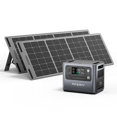 AFERIY P210 2400W Solar Generator Kit