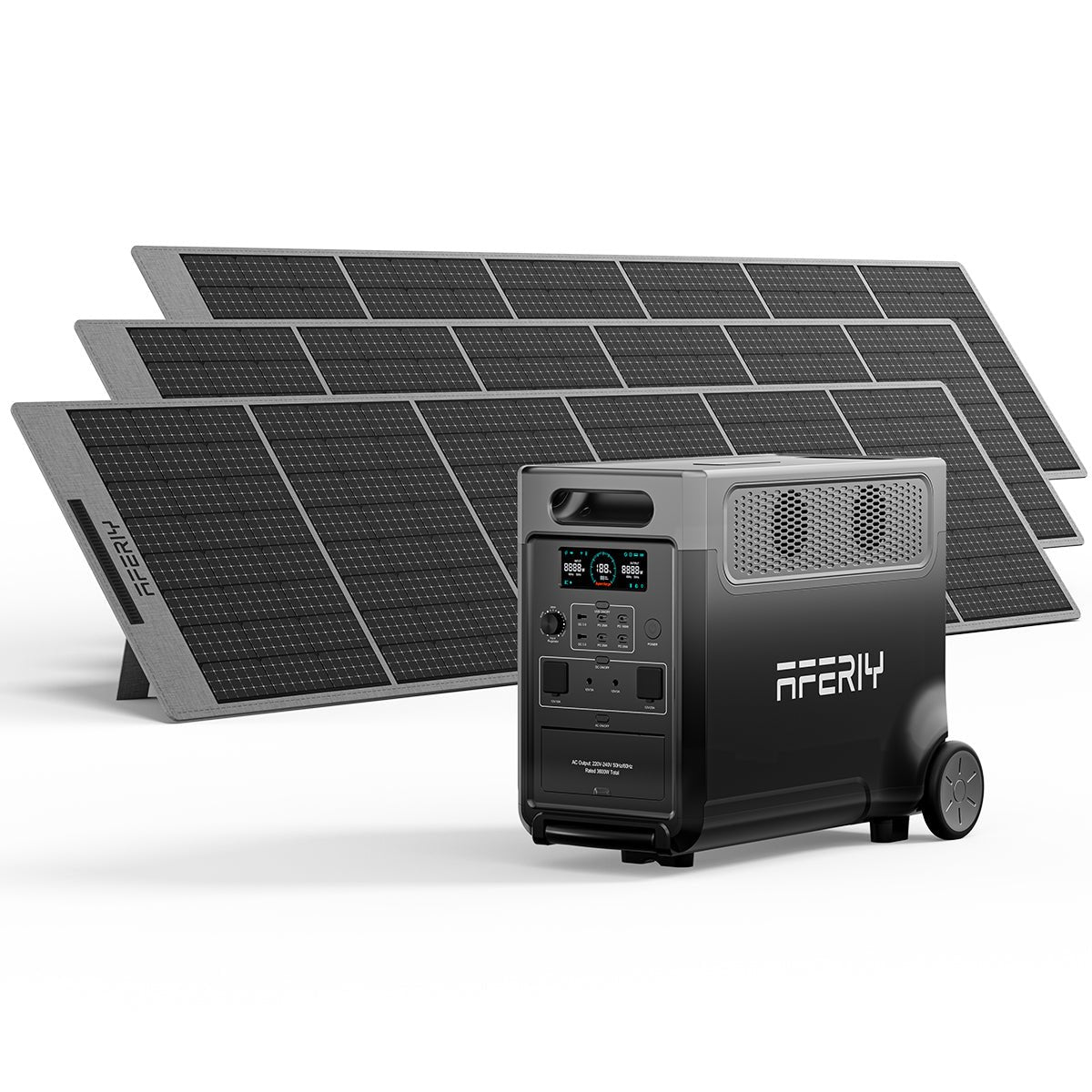 AFERIY P310 3300W Solar Generator Kit