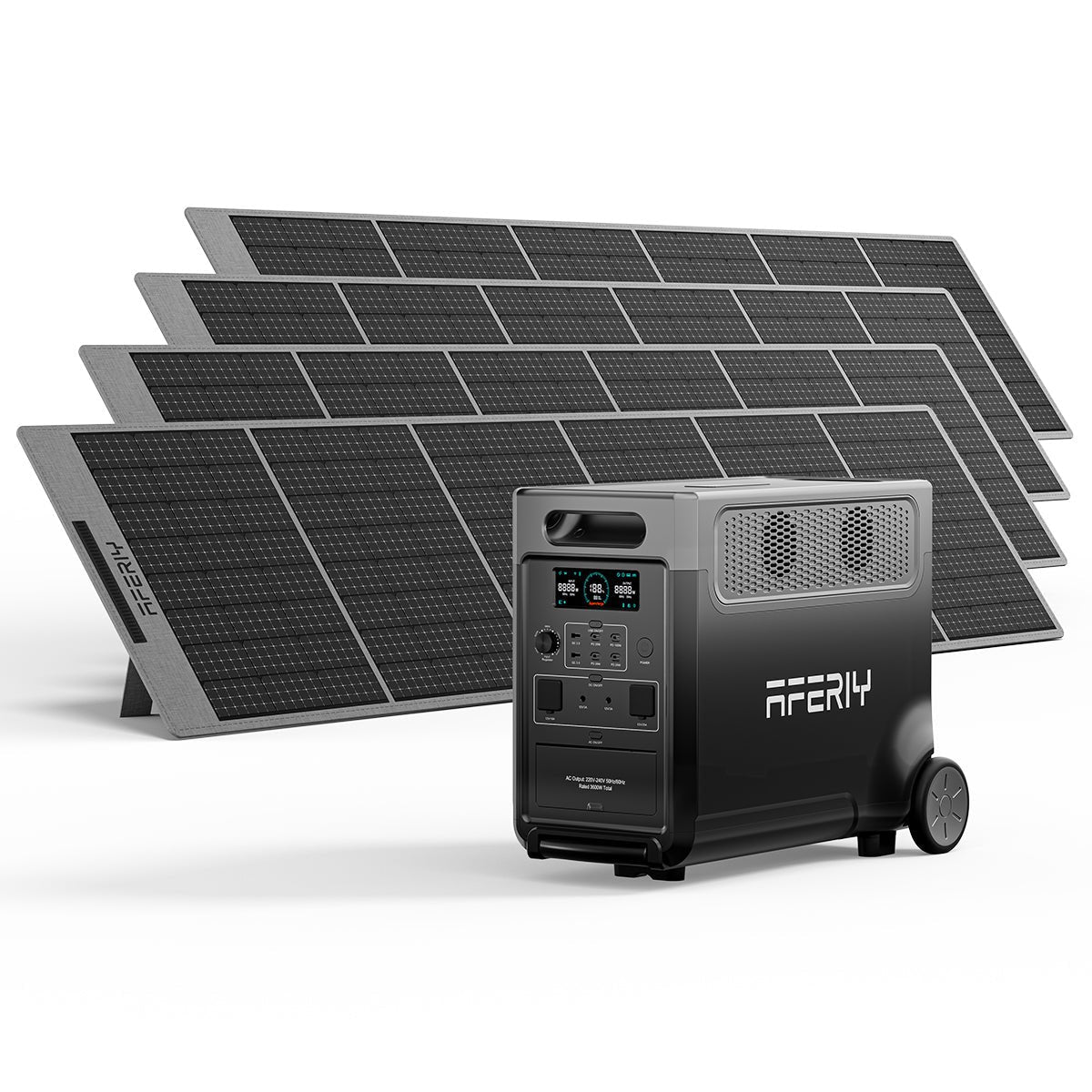 AFERIY P310 3300W Solar Generator Kit