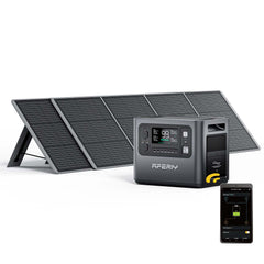 AFERIY P210 2400W Solar Generator Kit