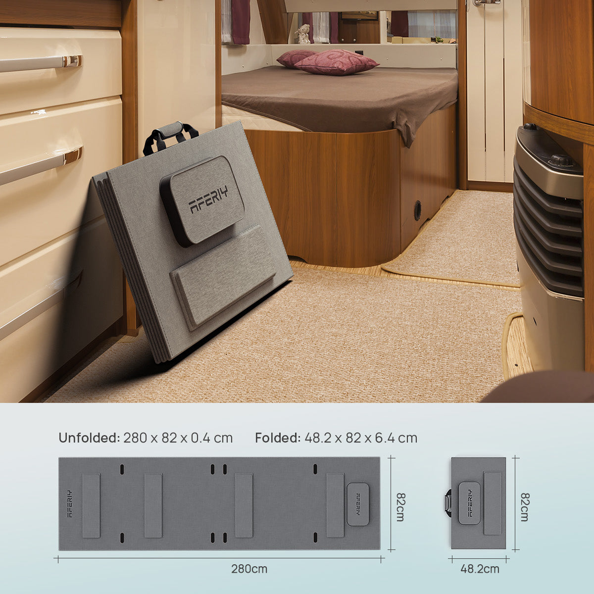 AFERIY ‎‎AF-S400 Portable Solar Panel 400 Watt