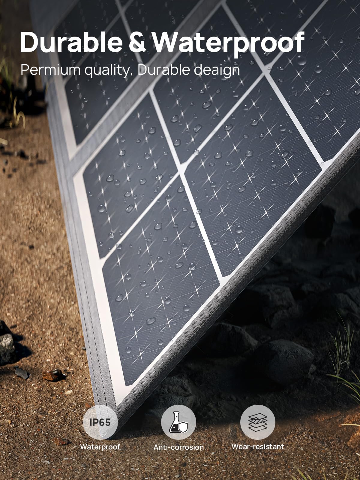 AFERIY ‎‎AF-S60 Portable Solar Panel 65 Watt