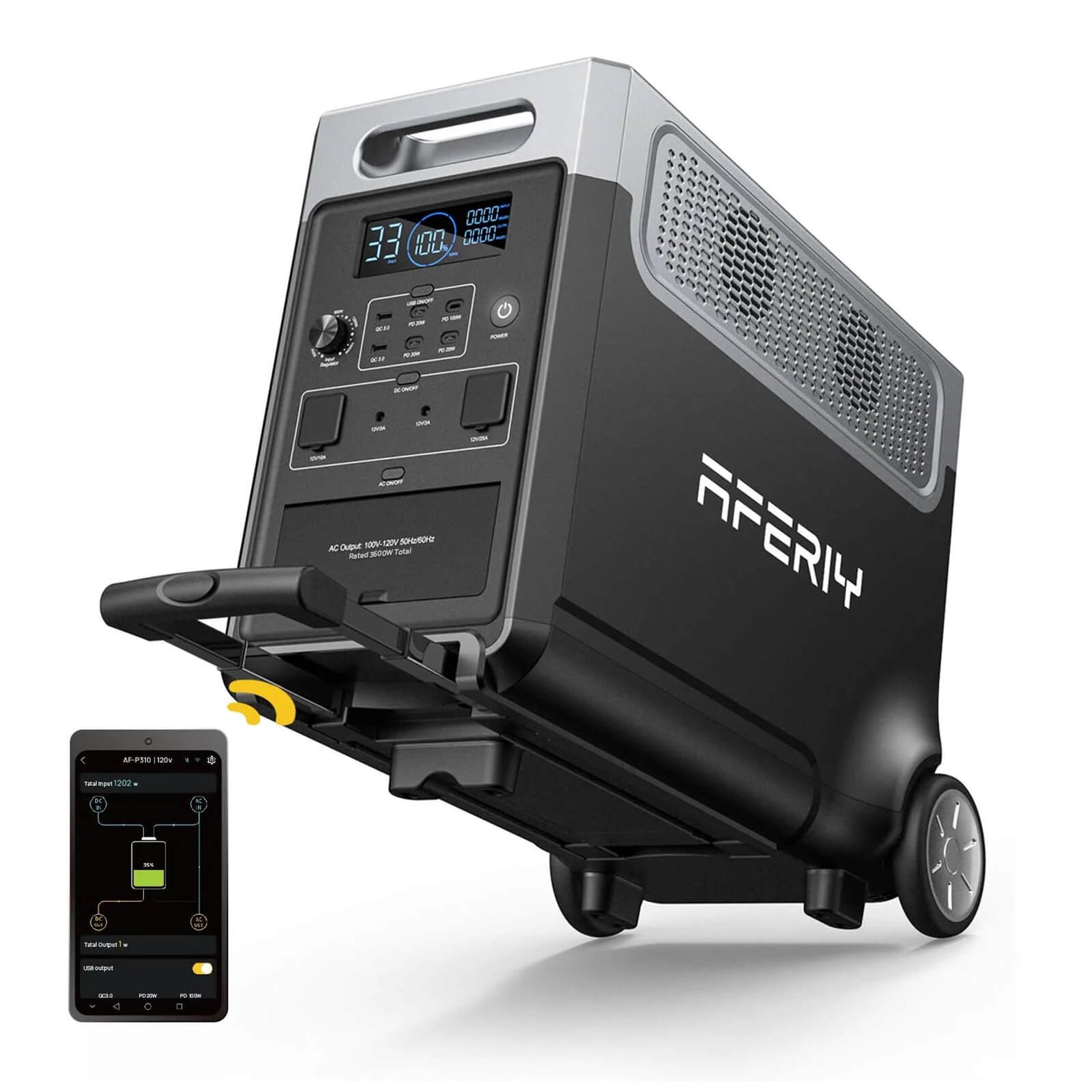AFERIY P110 Portable Power Station 1200W 1248Wh – AFERIY CA