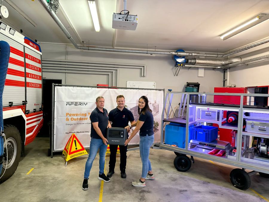 Children's fire engine from the Anhausen volunteer fire brigade